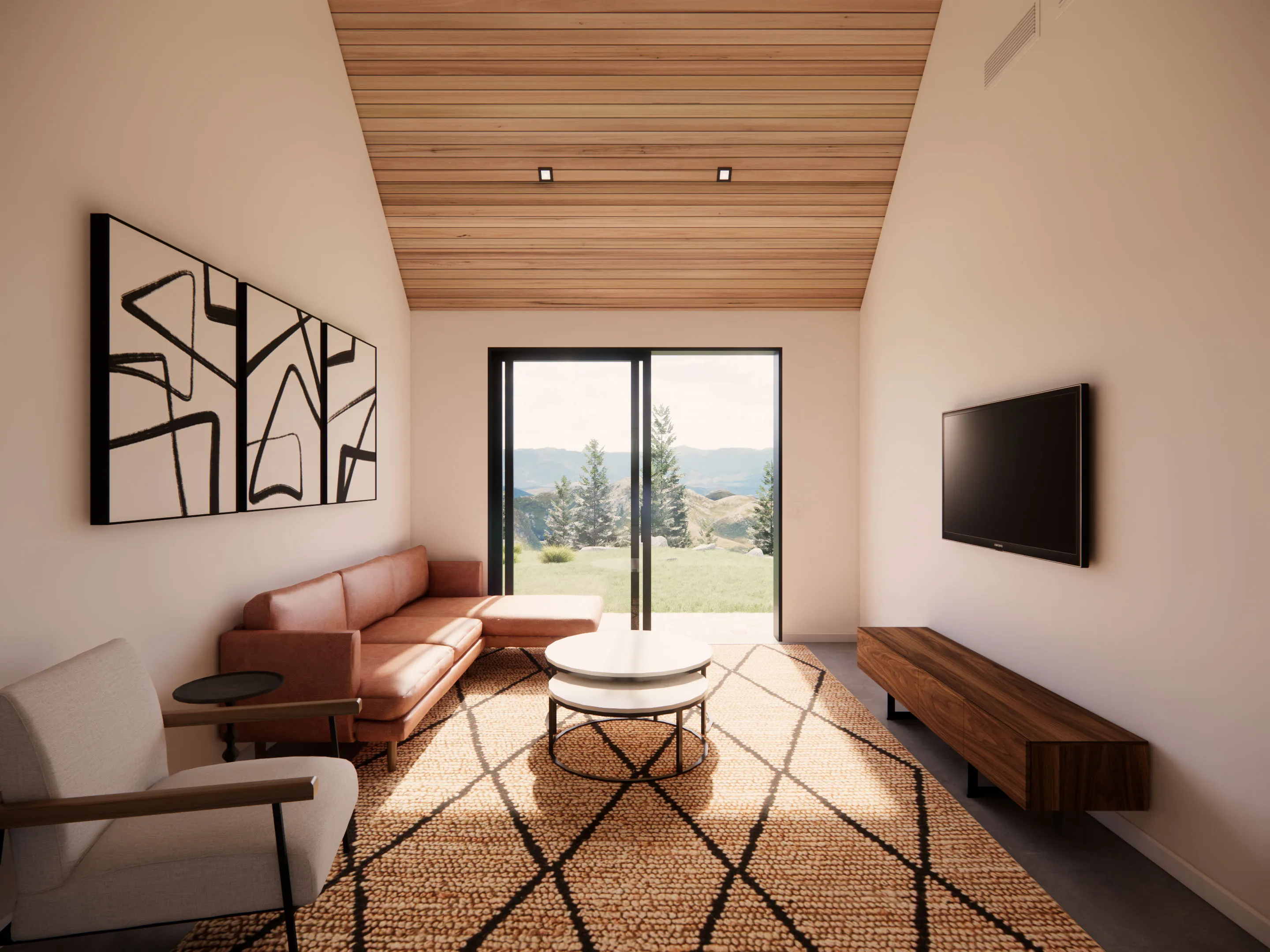 Cozy Lounge Area