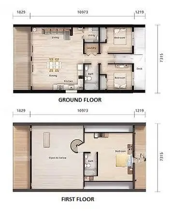 Contemporary A-frame architecture showcasing modern design elements and innovative construction techniques