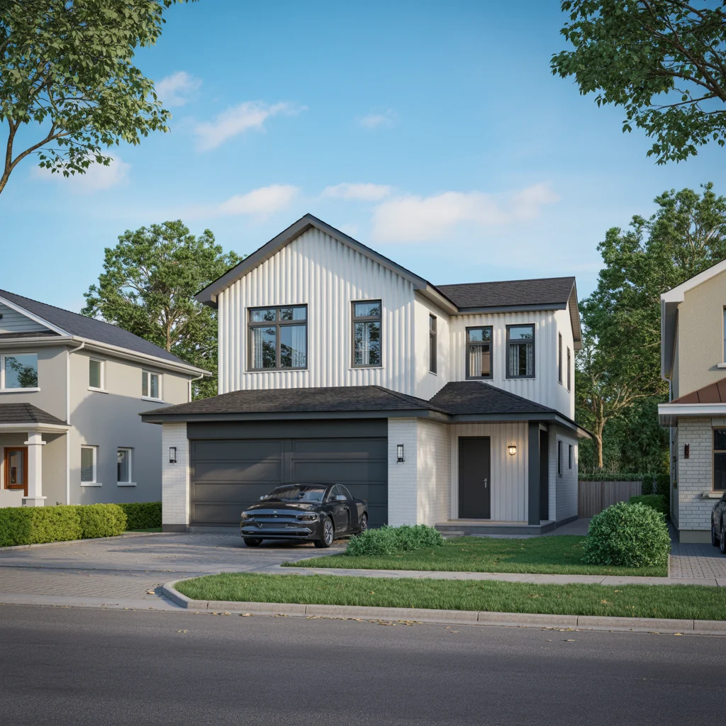 Welcoming family residence with traditional-modern fusion design, spacious front porch, and family-friendly outdoor spaces in Ottawa, ON showcasing Armelands' family-centered approach
