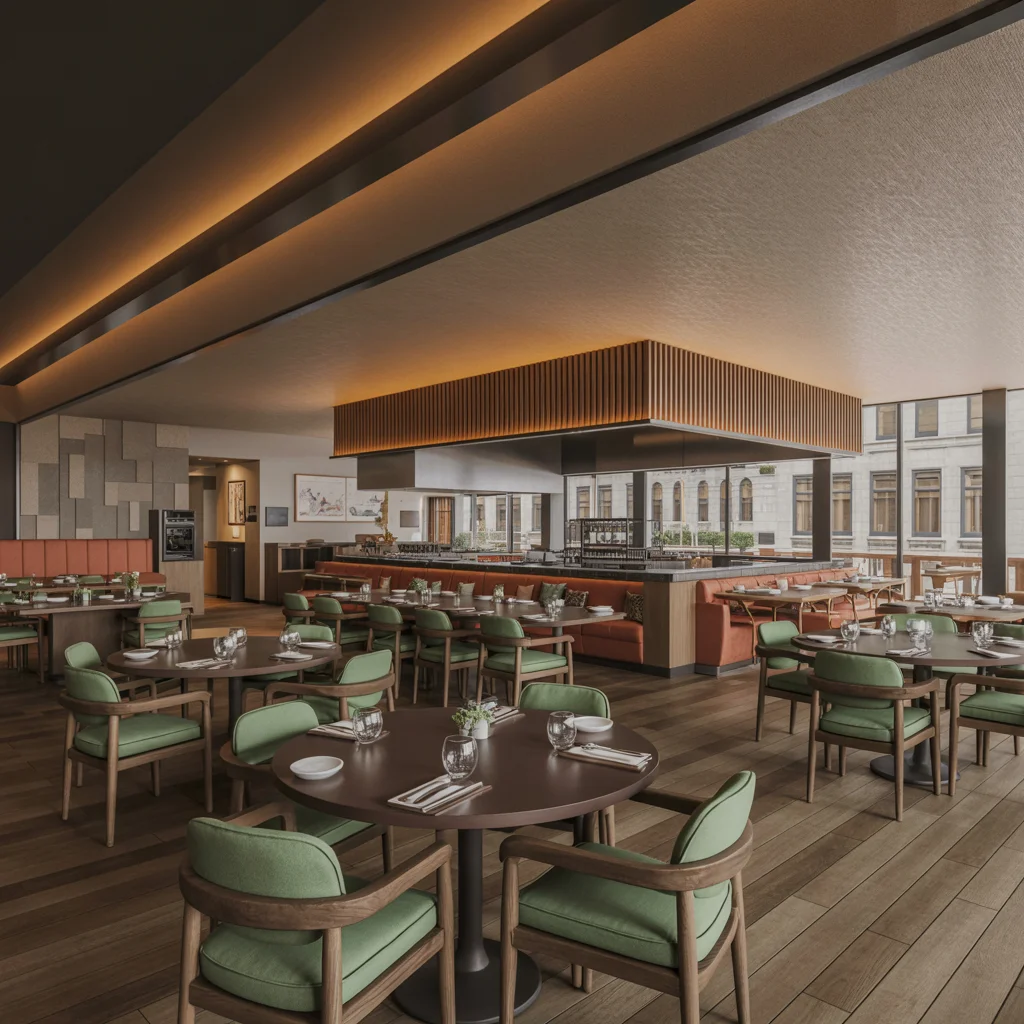 Luxurious presidential suite with panoramic windows, marble finishes, executive dining area, and premium furnishings showcasing top-tier hospitality design