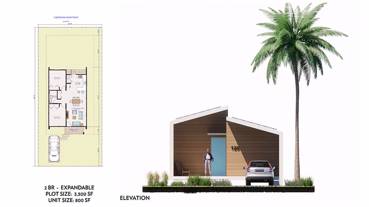Hurricane-proof home engineered to withstand extreme weather conditions with advanced structural systems and storm-resistant design