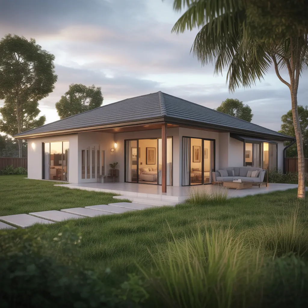 Two Bedroom ADU exterior rendering