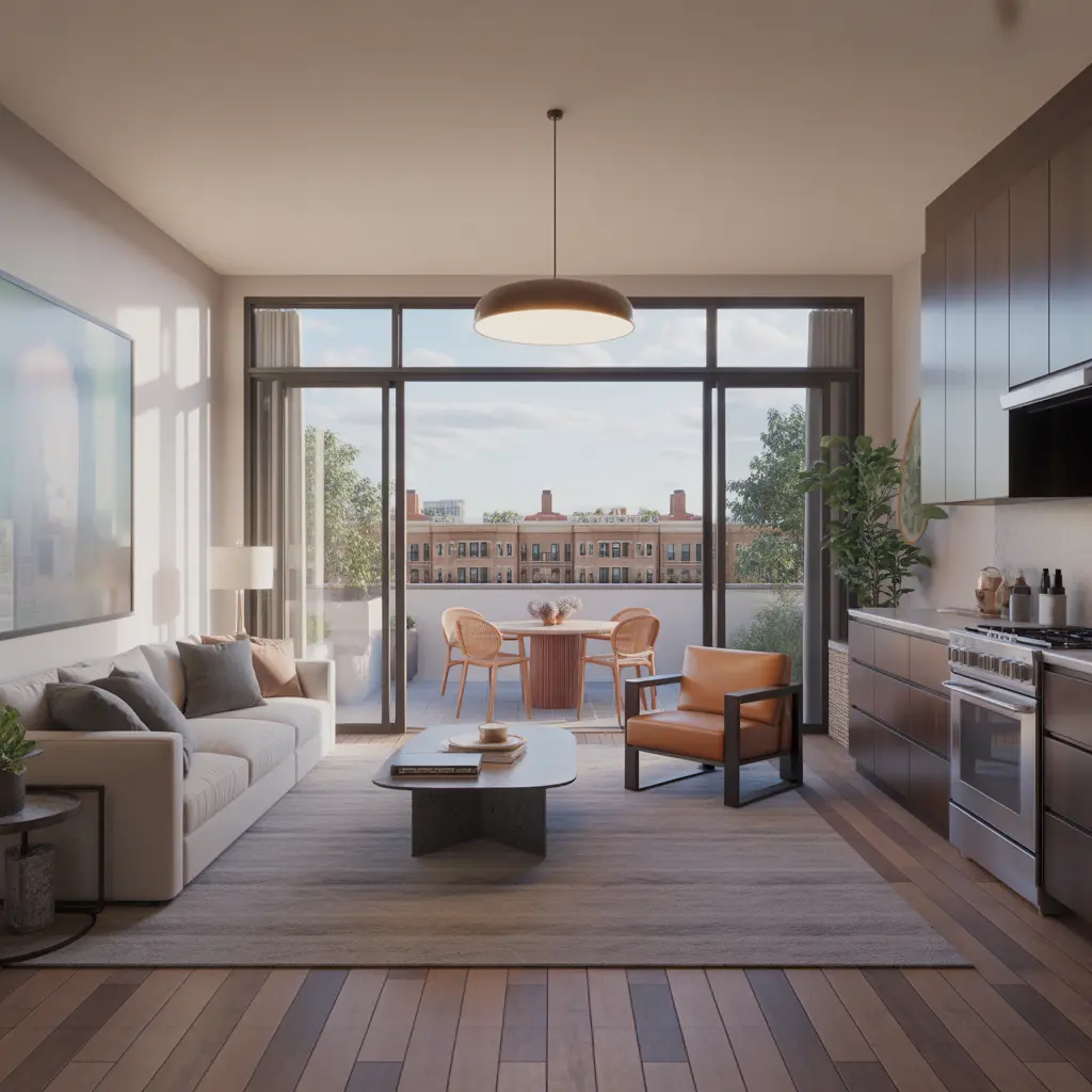 Cedar Row Townhouse view 1