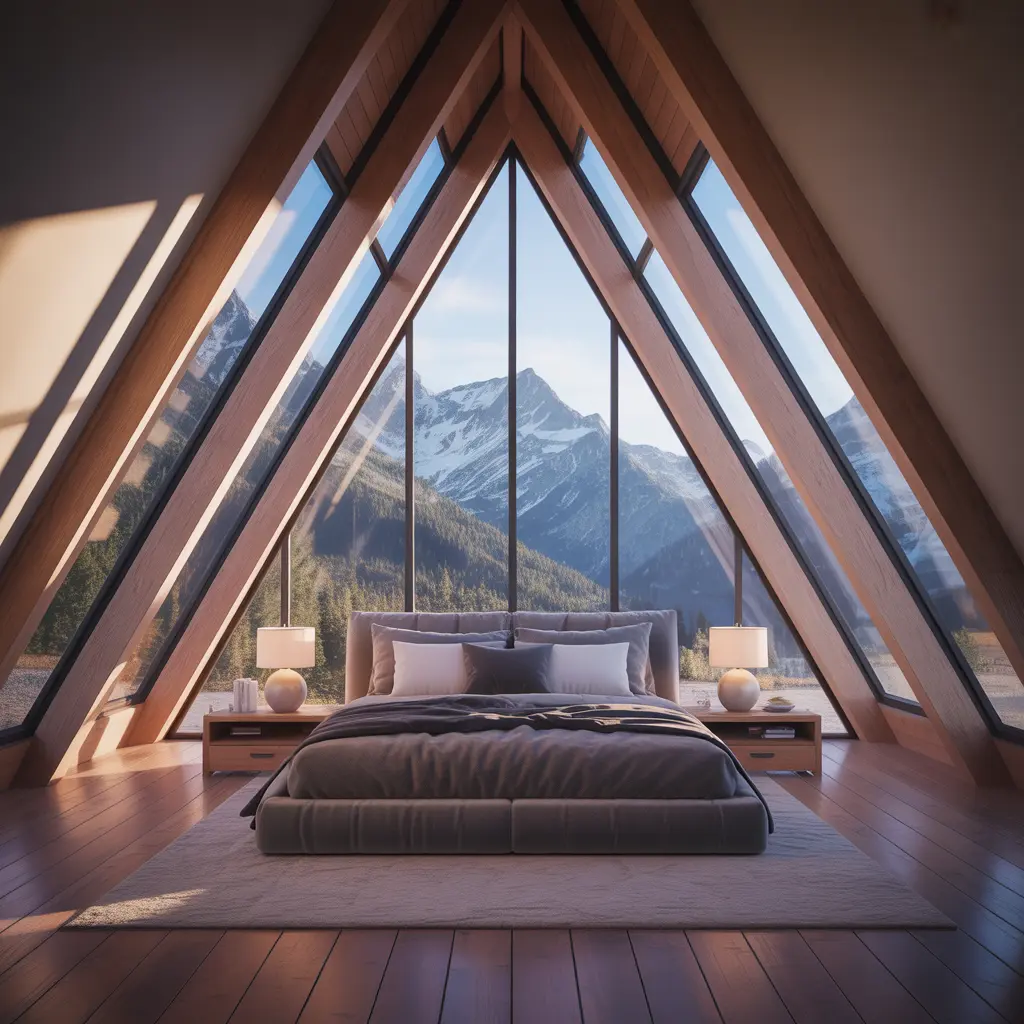 Alpine Peak A-Frame view 2