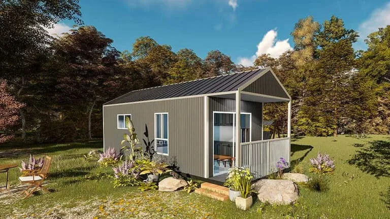 Xpandable House X-121 exterior