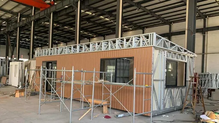 Foldable house Vincent House modular prefab light steel frame house thumbnail 3